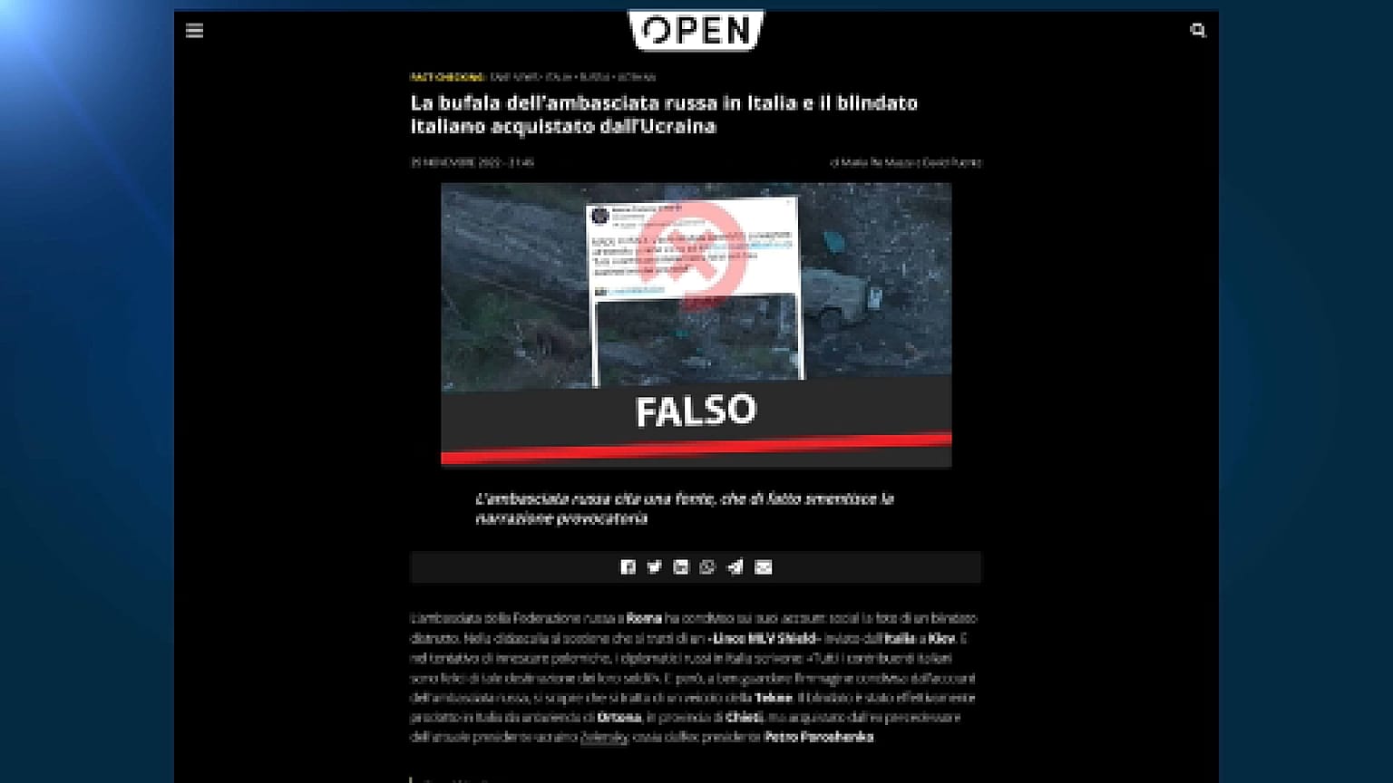 Falso!