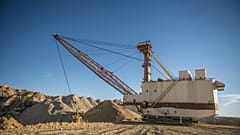 Mina de fosfato da OCP, Khouribga, Marrocos