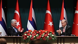 Küba Devlet Başkanı Diaz-Canel, geçen hafta Cumhurbaşkanı Erdoğan ile bir araya gelmişti 