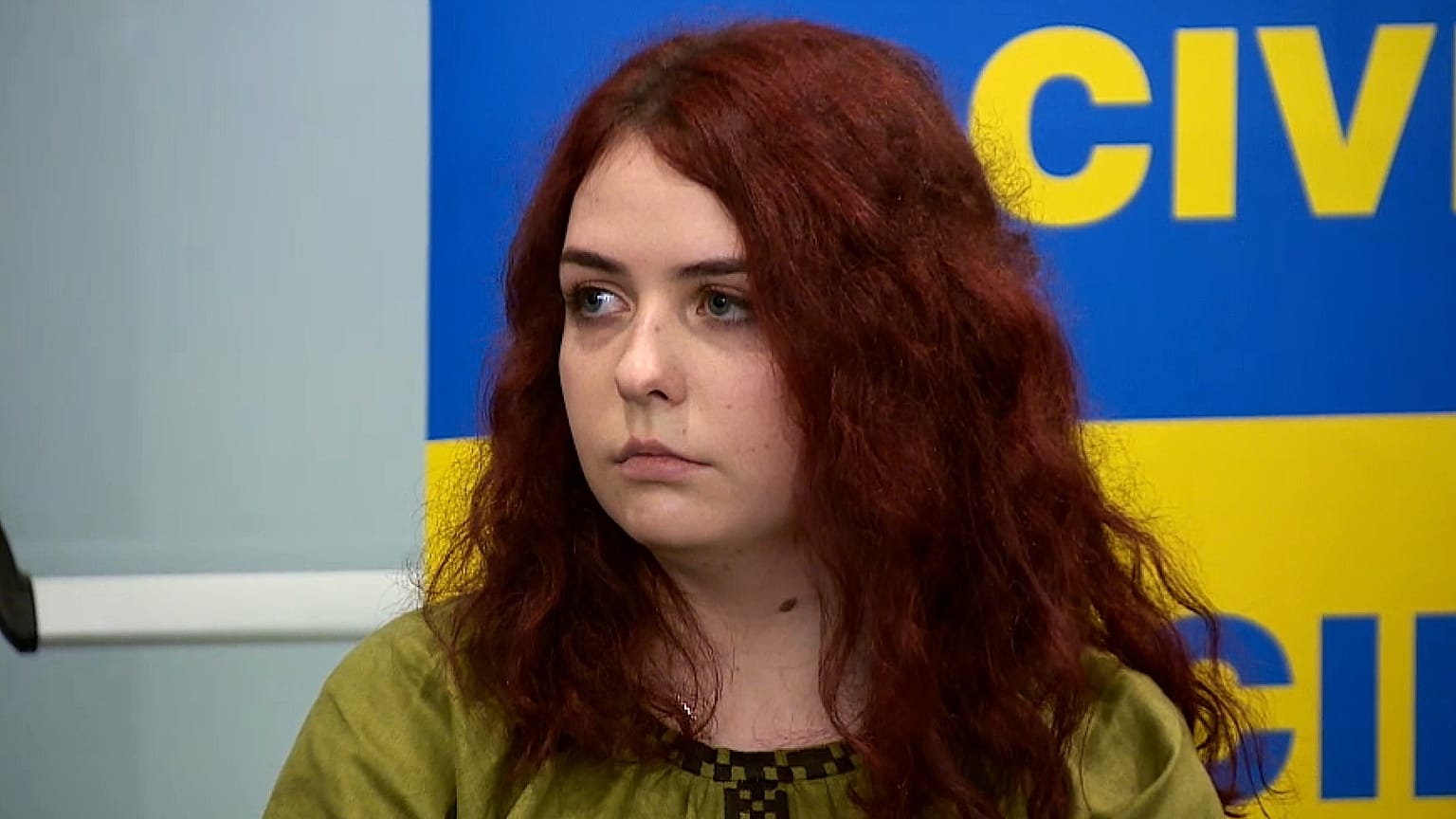 Kateryna Polishchuk diese Woche in Brüssel