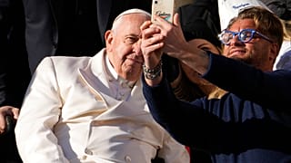 Papst Franziskus während einer Generalaudienz auf dem Petersplatz, 30.11.2022