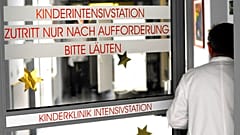 Kinderintensivstation des Klinikums Rosenheim in Oberbayern - ARCHIV