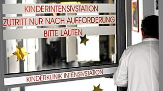 Kinderintensivstation des Klinikums Rosenheim in Oberbayern - ARCHIV