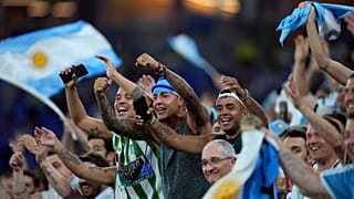 Des supporters argentins lors de la Coup du monde 2022, au Qatar