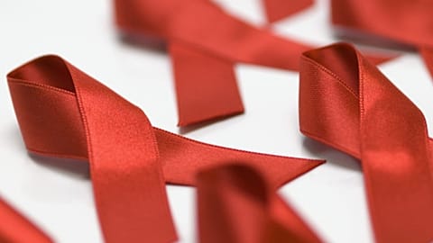 The red ribbon is worn on 1 December every year to raise awareness for World AIDS Day