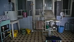 Kalt und dunkel: so sieht es derzeit in vielen ukrainischen Krankenhäusern aus
