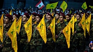 گروهی از نیروهای حزب‌الله لبنان