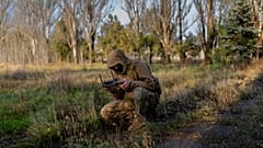 Soldat in der Ukraine