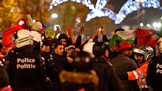 Kleinere Ausschreitungen in Brüssel nach Marokkos WM Sieg gegen Kanada