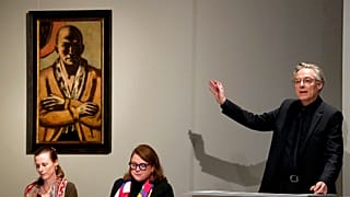 Autorretrato de Beckmann em leilão