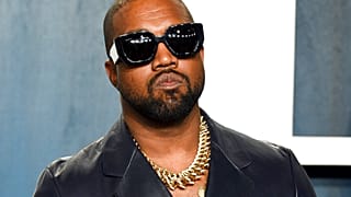 Kanye West arrives at the Vanity Fair Oscar Party on Feb. 9, 2020, in Beverly Hills, Calif.