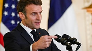 Frankreichs Präsident Emmanuel Macron mit einem umstrittenen Interview