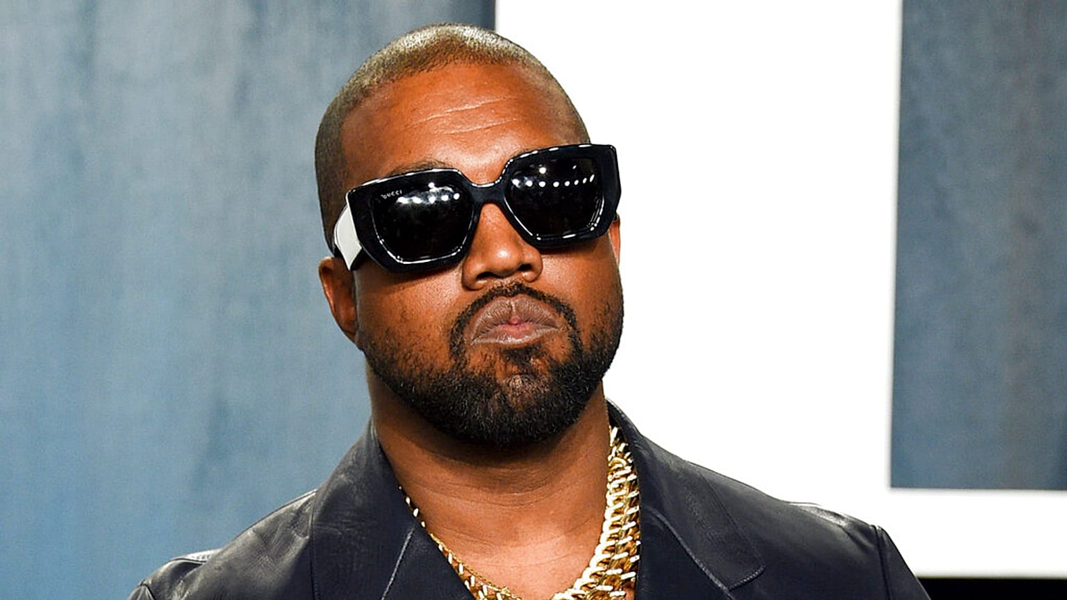  Le rappeur américain Kanye West, 9 février 2020 