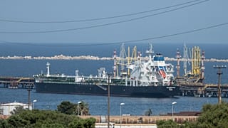 Rus petrol şirketi Lukoil'e ait San Sebastian petrol tankeri