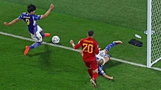 مباراة اليابان وإسبانيا التي انتهت بفوز اليابان 2-1 / 01/12/2022