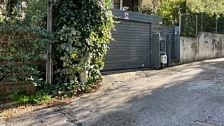 The cars were damaged near the home of an Italian senior diplomat in a suburb of Athens.
