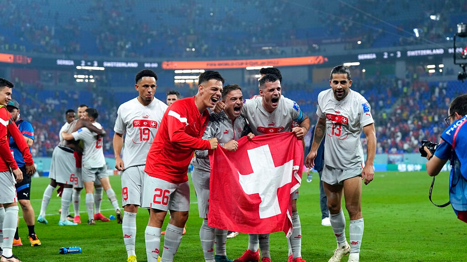 Suiza se clasifica a octavos