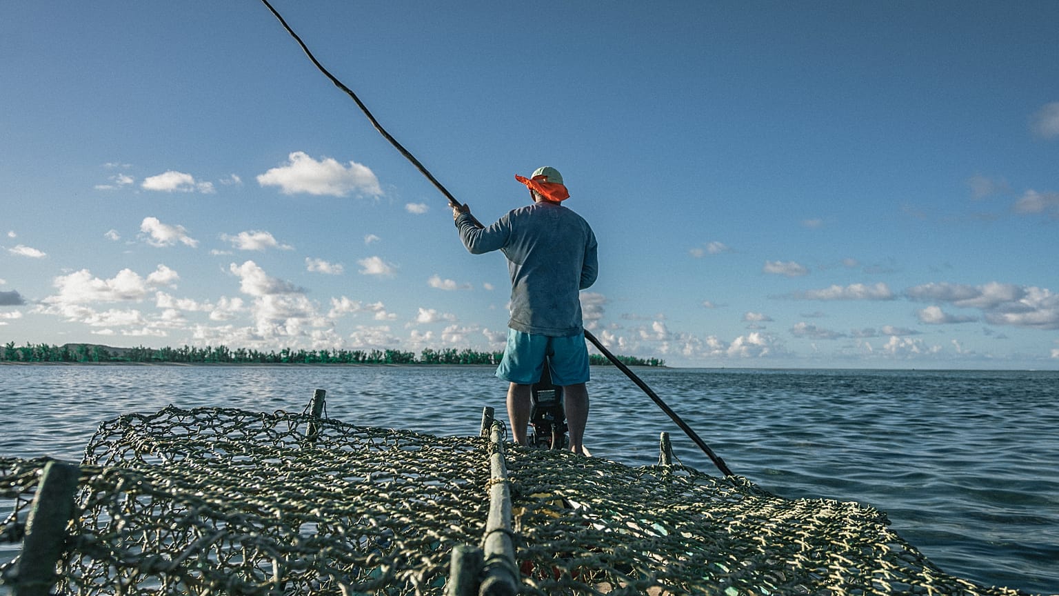 Pêcheur, île Rodrigues