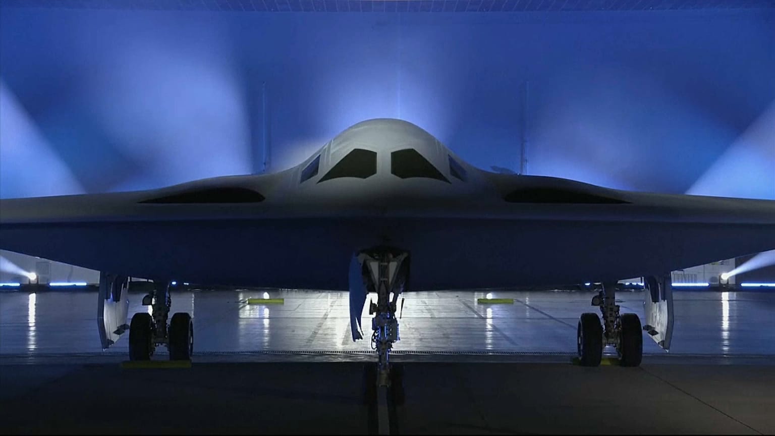 El nuevo bombardero estadounidense B-21 Raider