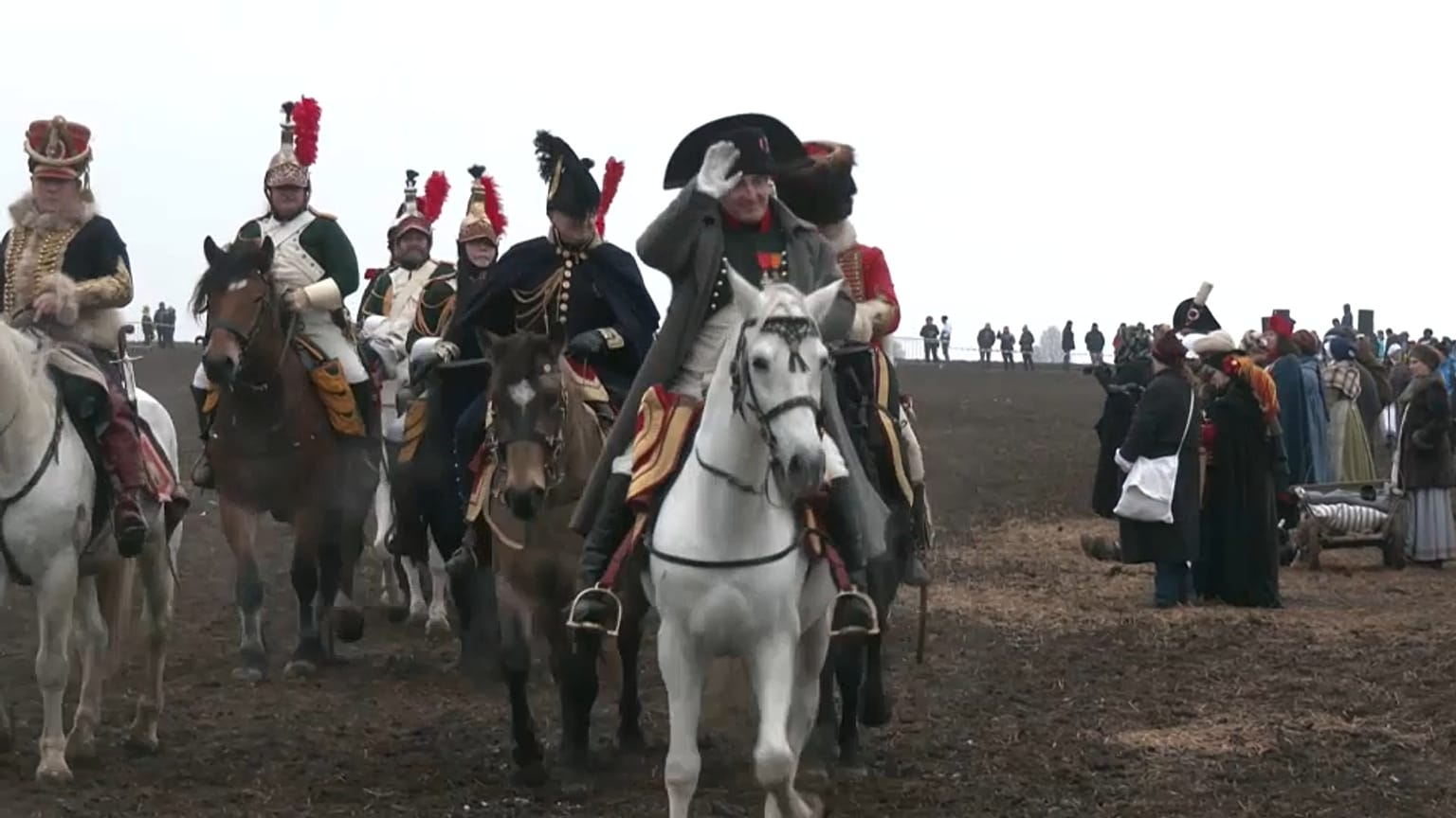 Reconstitution de la bataille d'Austerlitz