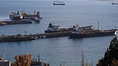 Нефтяные танкеры в Новороссийске