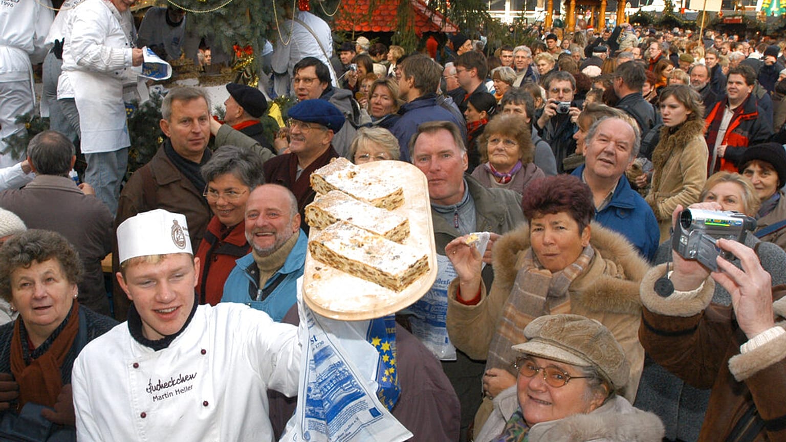Stollenfest, em Dresden, Alemanha.