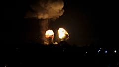 Reaktion auf palästinensische Raketen: Angriffe auf den Gaza-Streifen