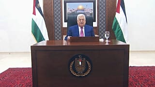 El presidente palestino Mahmoud Abbas