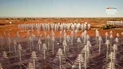Im australischen Outback ensteht ein riesiges Antennennetz als Teil des künftig weltgrößten Radioteleskops