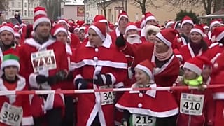 Dorfplatz Michendorf Santa Run