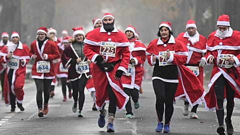 Michendorfer Weihnachtsmannlauf