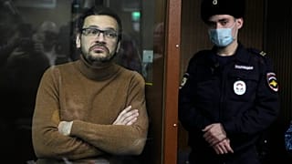 Илья Яшин в зале суда