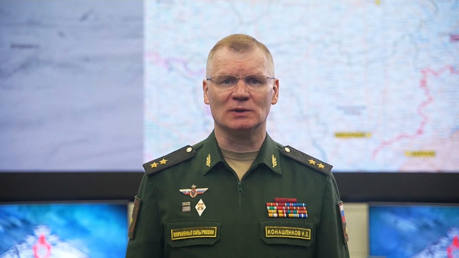 Игорь Конашенков, оф. представитель Минобороны РФ