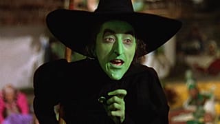 Margaret Hamilton as the Wicked Witch of the West in The Wizard of Oz (1939)