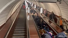 Ausharren in der U-Bahn von Kiew, 05.12.2022