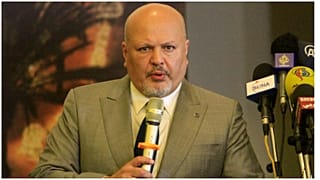 المدّعي العام للمحكمة الجنائية الدولية كريم خان
