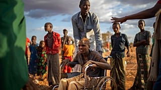 Vita quotidiana a Dollow, Somalia.