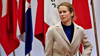 Estonian Prime Minister Kaja Kallas said Russia cannot become richer as a result of the Ukraine war.