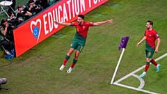 Gonçalo Ramos marcou três golos em noite de estreia como titular ao serviço da seleção