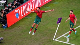 Gonçalo Ramos marcou três golos em noite de estreia como titular ao serviço da seleção