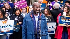 Demokratischer Politiker Raphael Warnock in Georgia