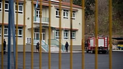 Το Δημοτικό σχολείο των Σερρών όπου έγινε η έκρηξη