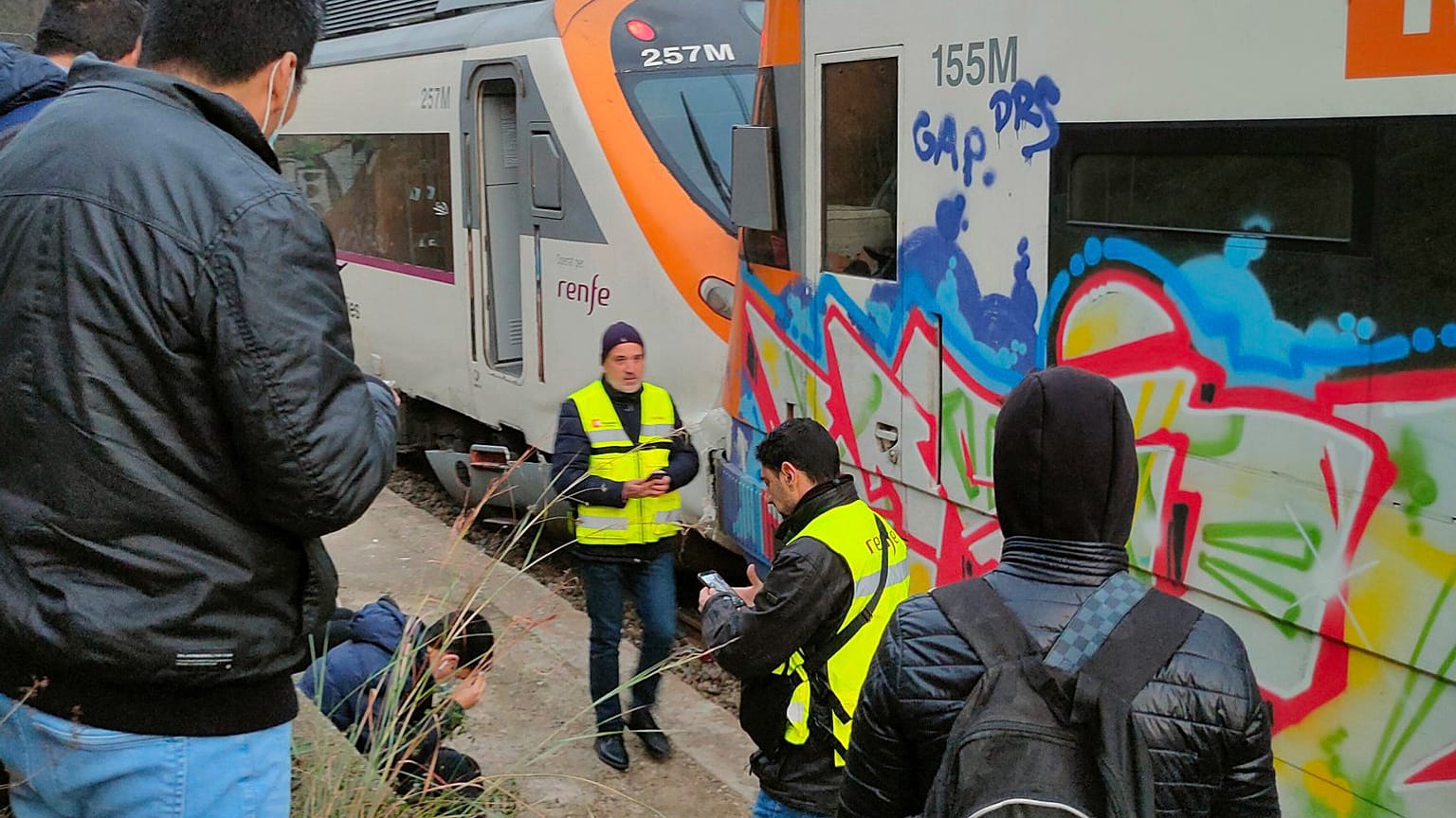 Acidente ferroviário provoca 155 feridos em Espanha