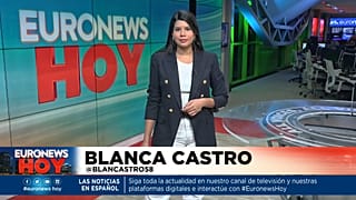 Blanca Castro presenta este miércoles Euronews Hoy.