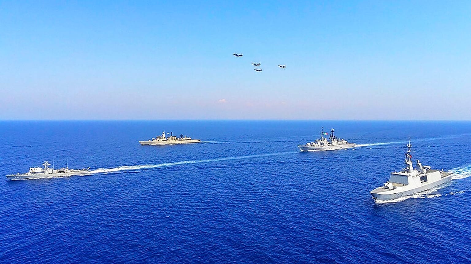 Κοινή αεροναυτική άσκηση Ελλάδας, Γαλλίας, Ιταλίας στην ανατολική Μεσόγειο (φώτο αρχείου)