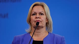 Almanya İçişleri Bakanı Nancy Faeser