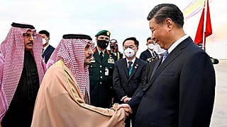 ورود شی جین‌پینگ، رئیس جمهوری چین به ریاض