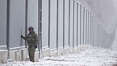 Польско-белорусская граница, ноябрь 2022 года.
