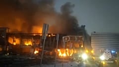 Ρωσια, φωτιά σε εμπορικό κέντρο