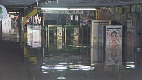 Flooding in Lisbon